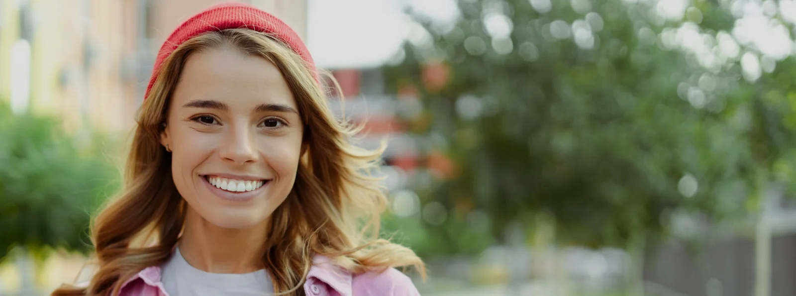 A confident smile after personalised dental care
